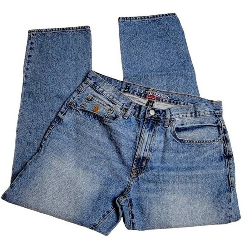 US POLO ASSN DENIM CO Men's Straight Leg Jeans Size 35 x 30